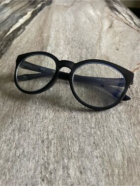 Pela Navy Blue-Light Blocking Glasses